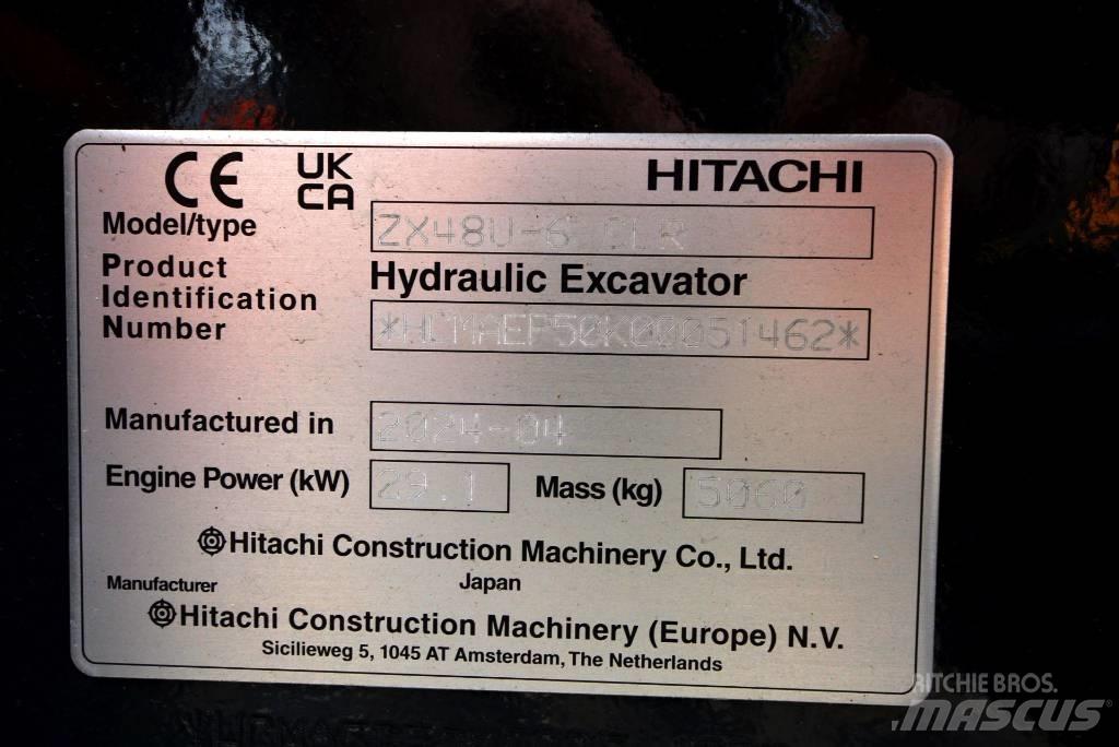Hitachi ZX 48 U-6 Minibagger < 7t