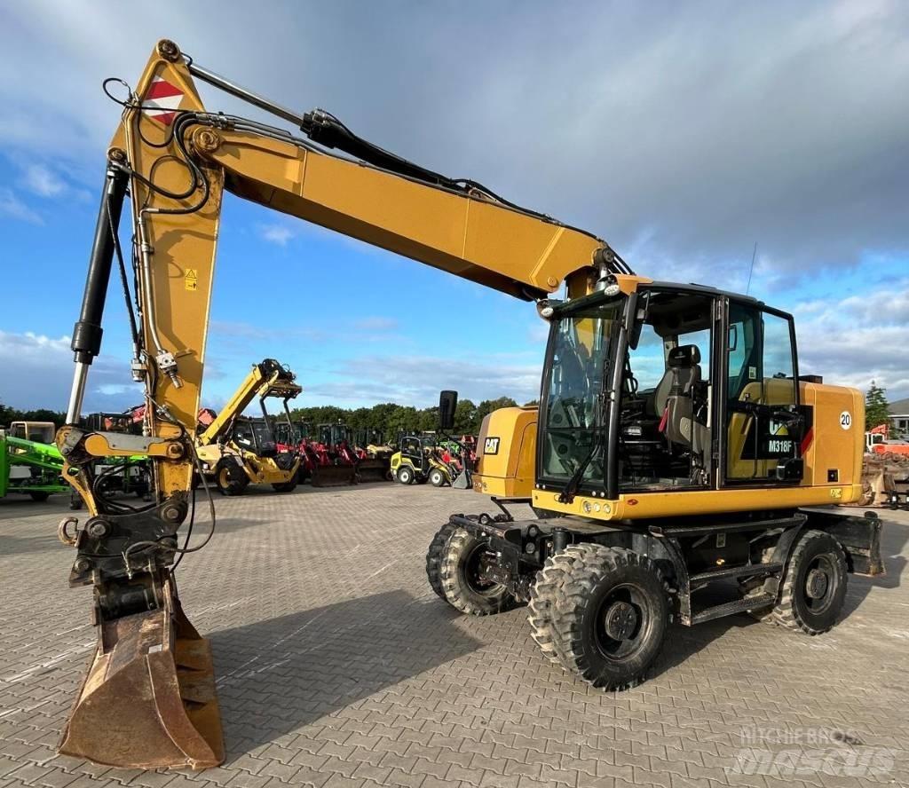 CAT M 318 F Mobilbagger
