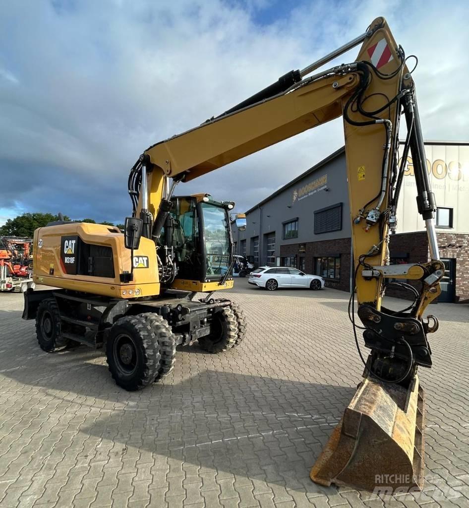 CAT M 318 F Mobilbagger