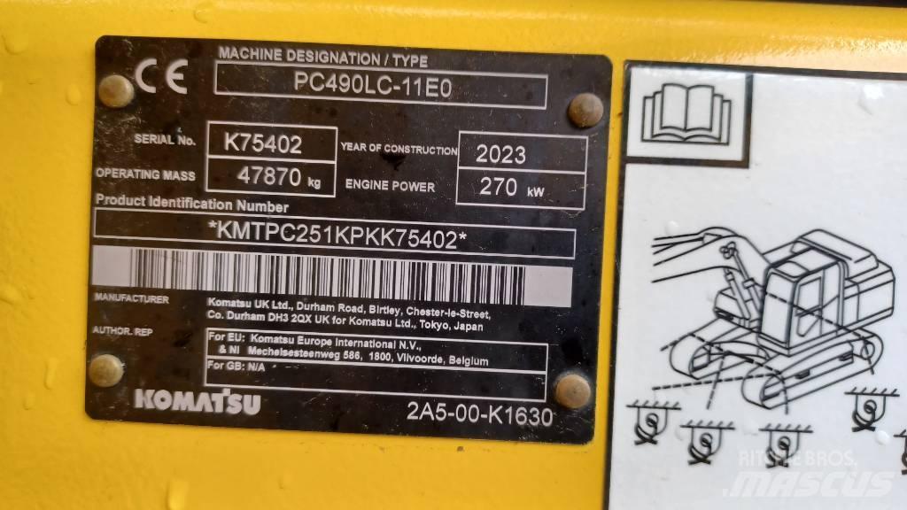 Komatsu PC 490 LC-11 Raupenbagger