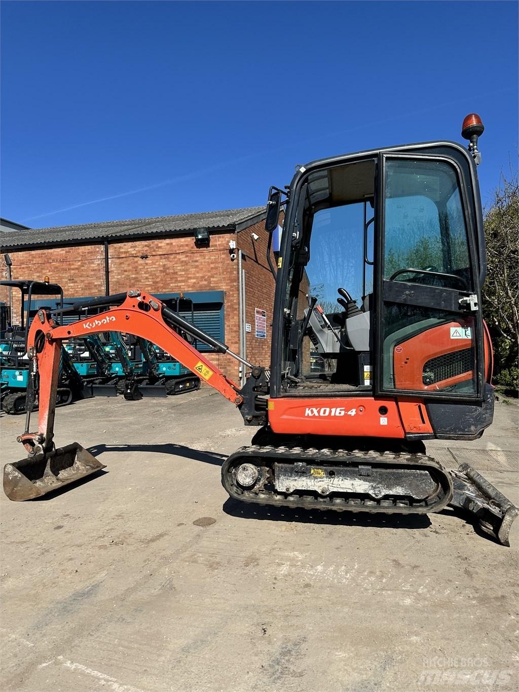 Kubota KX 016-4 Minibagger < 7t