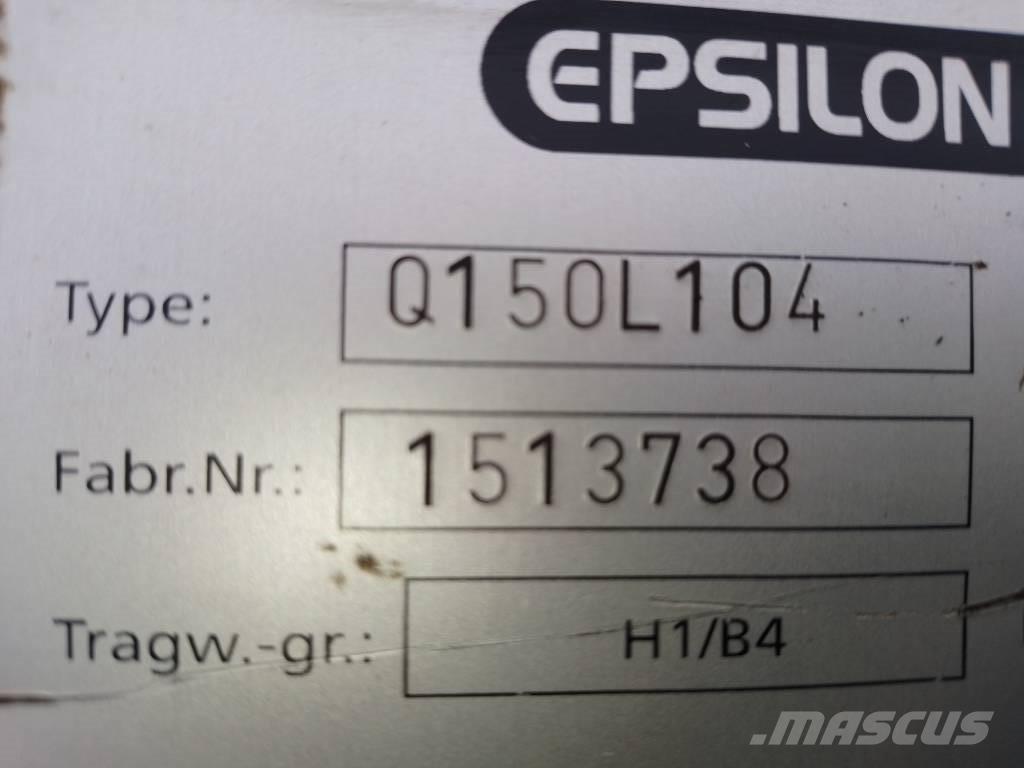 Epsilon Q 150 L104 Holzkrane