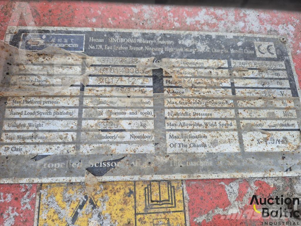 Sinoboom GTJZ0808 Scheren-Arbeitsbühnen
