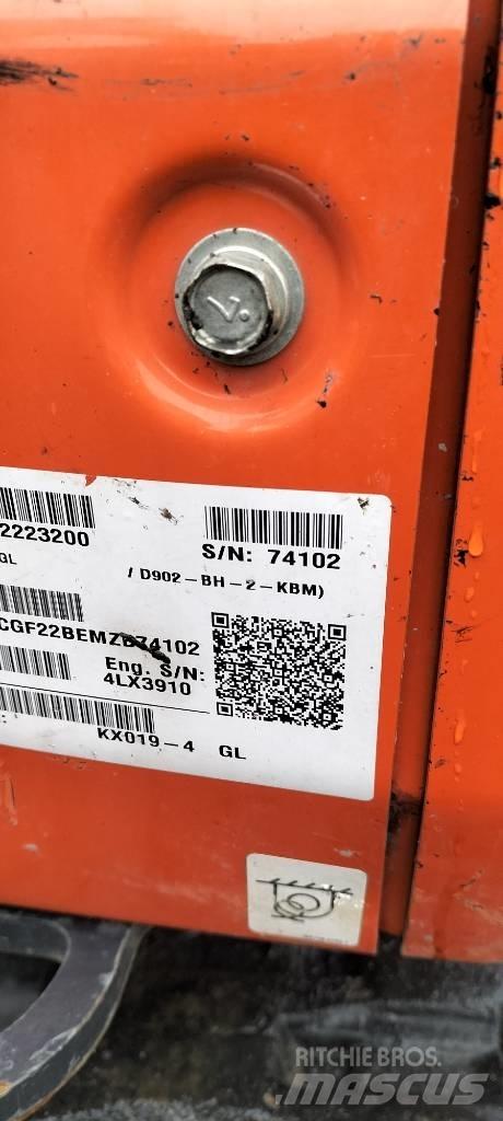 Kubota KX 019-4 Minibagger < 7t