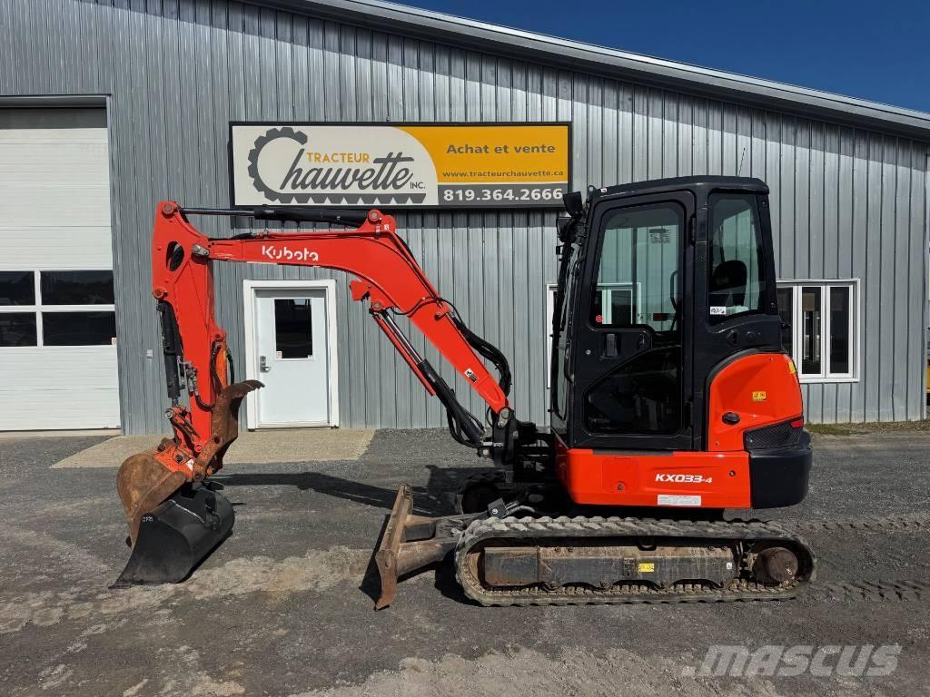 Kubota KX 033-4 Minibagger < 7t