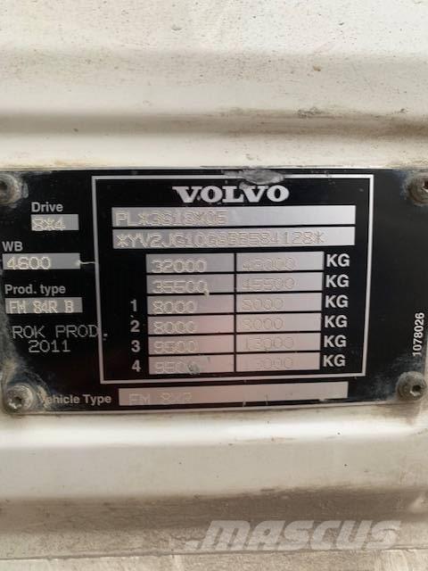 Volvo FMX 420 Tipper trucks