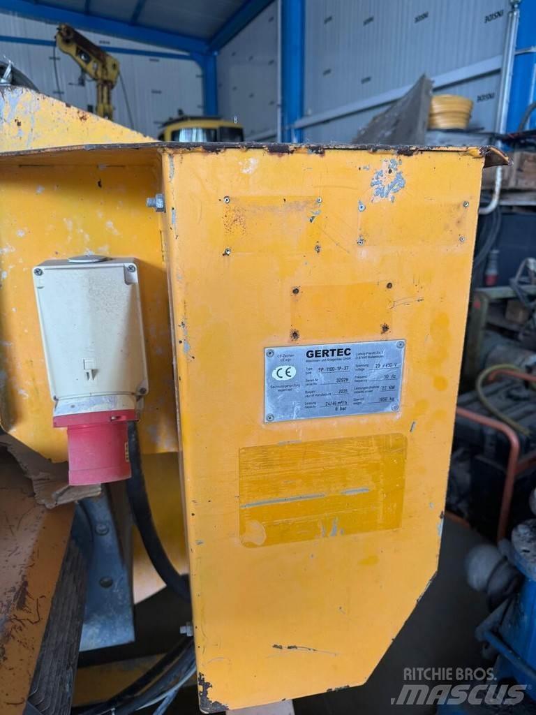 GERTEC SP 1100 Betonpumpen