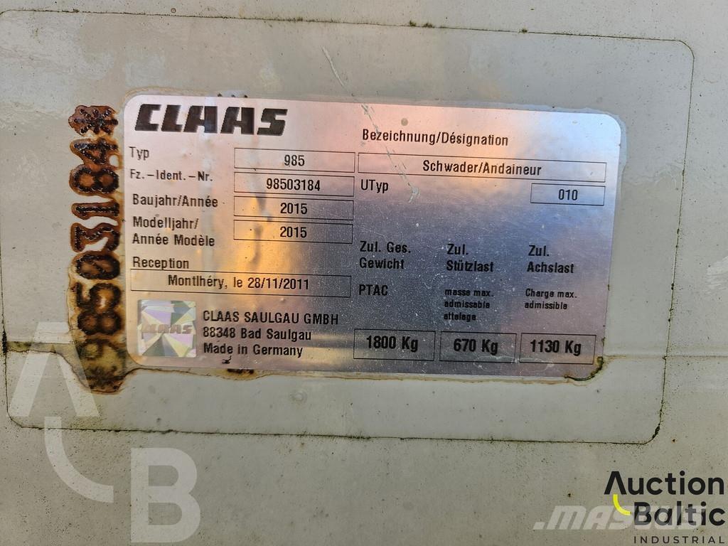 CLAAS Liner 2600 Weitere Lade- und Grabgeräte