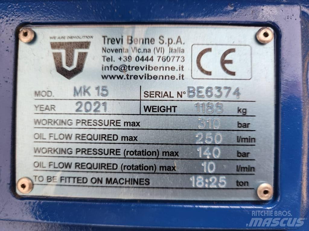 Trevibenne MK15 Pulverisierer