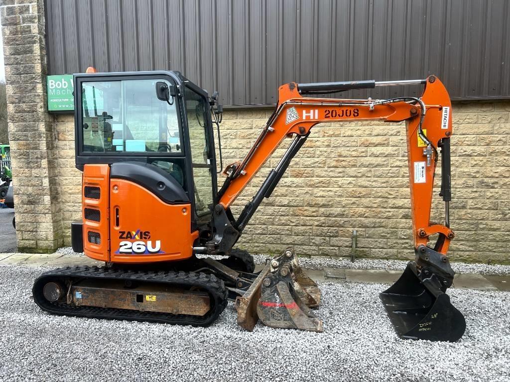 Hitachi ZX26U-6 Minibagger < 7t