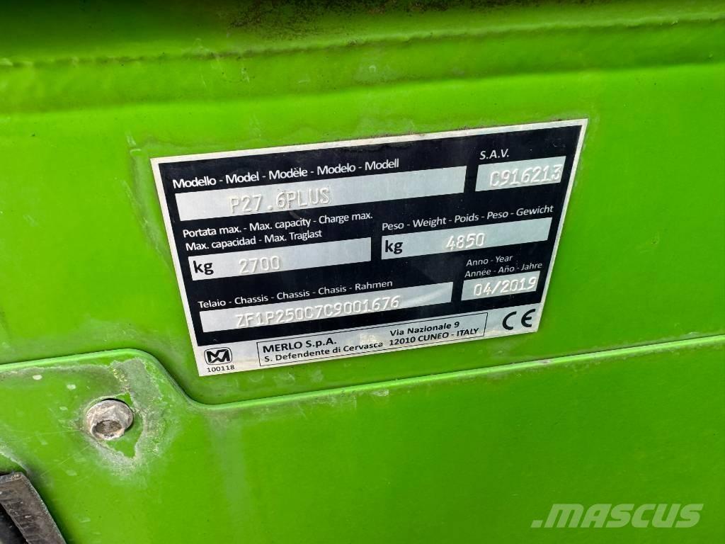 Merlo P27.6 Plus Teleskoplader