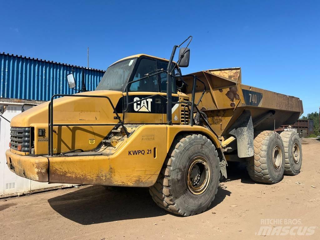 CAT 740 Dumper - Knickgelenk