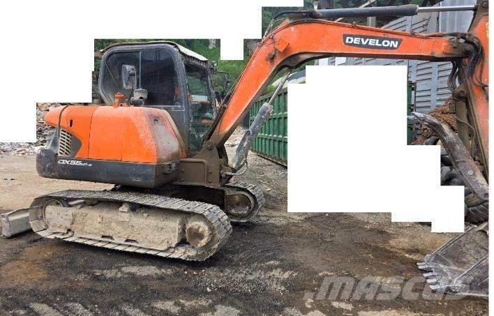 Doosan DX55 Minibagger < 7t