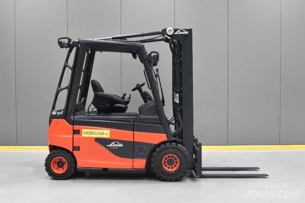 Linde E 25-01 Elektrostapler