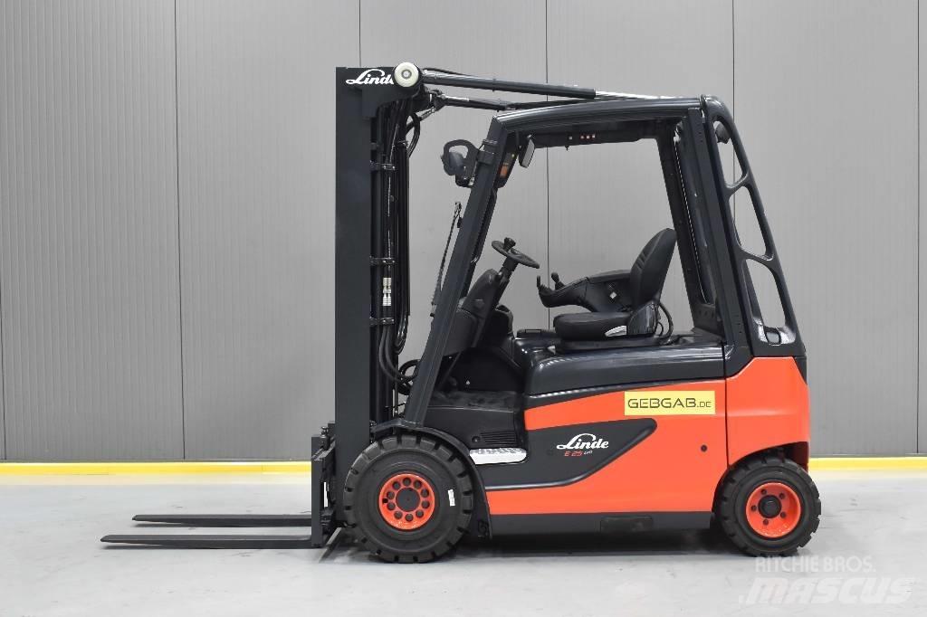 Linde E 25-01 Elektrostapler