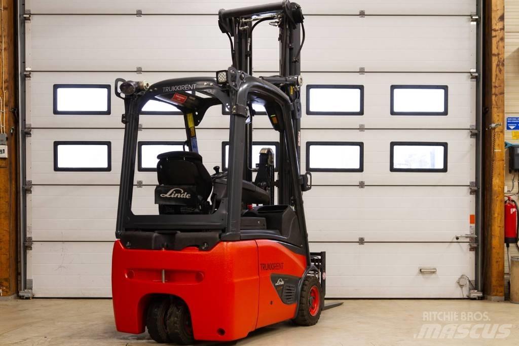 Linde E 16 C-02 Elektrostapler