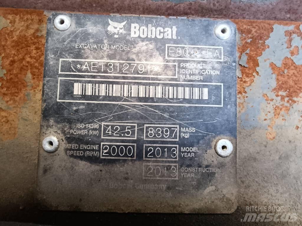 Bobcat E 80 EA Midibagger  7t - 12t