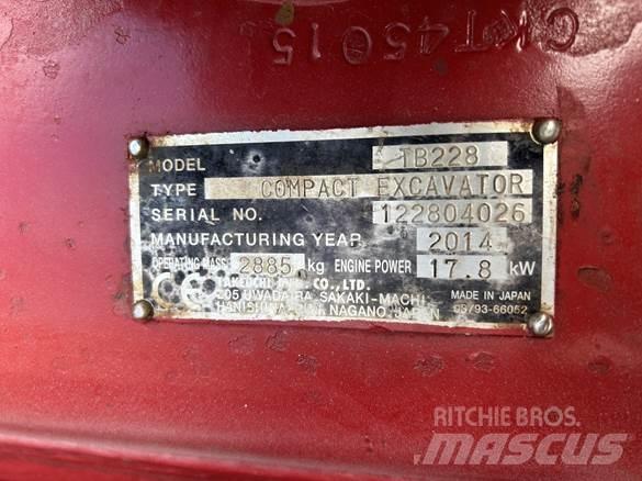 Takeuchi TB228 Sonstige Baumaschinen