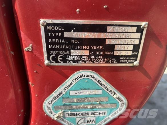 Takeuchi TB230 Sonstige Baumaschinen