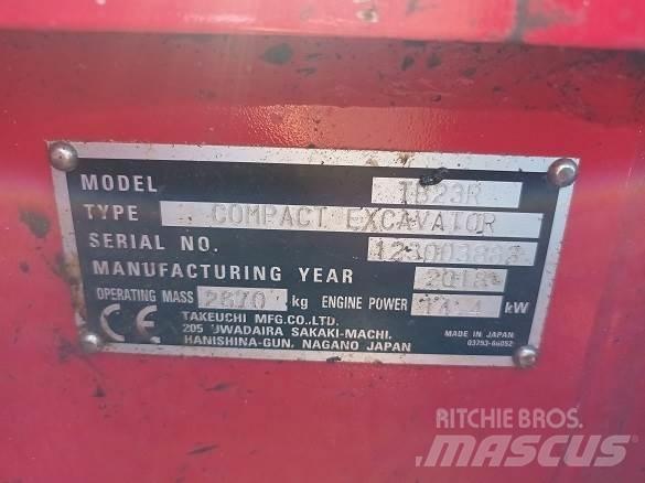Takeuchi TB23R Sonstige Baumaschinen