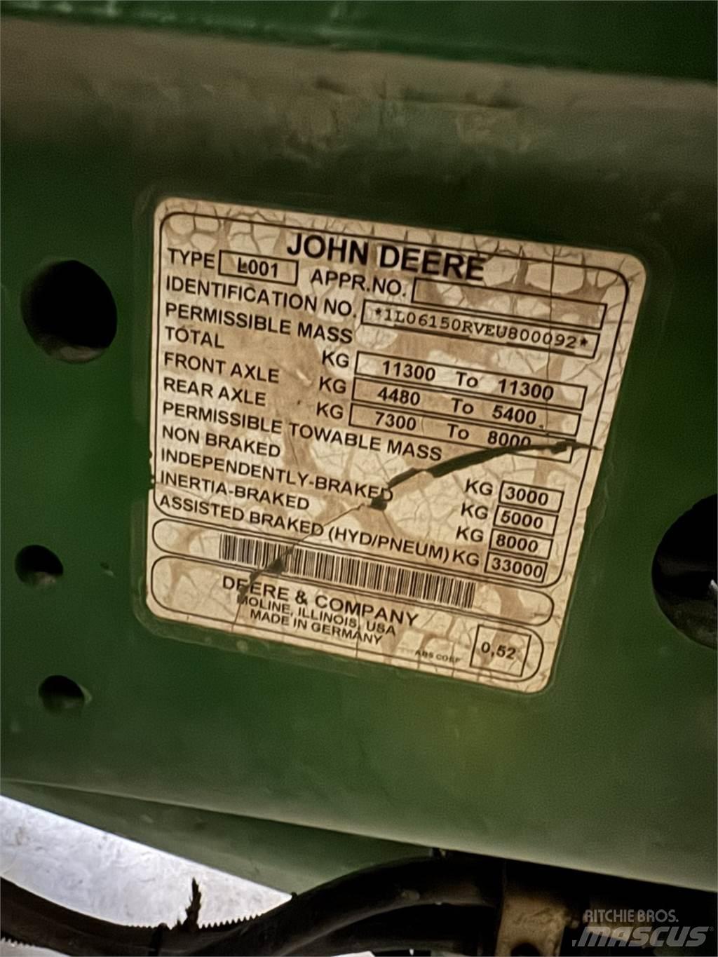 John Deere 6150R Traktoren