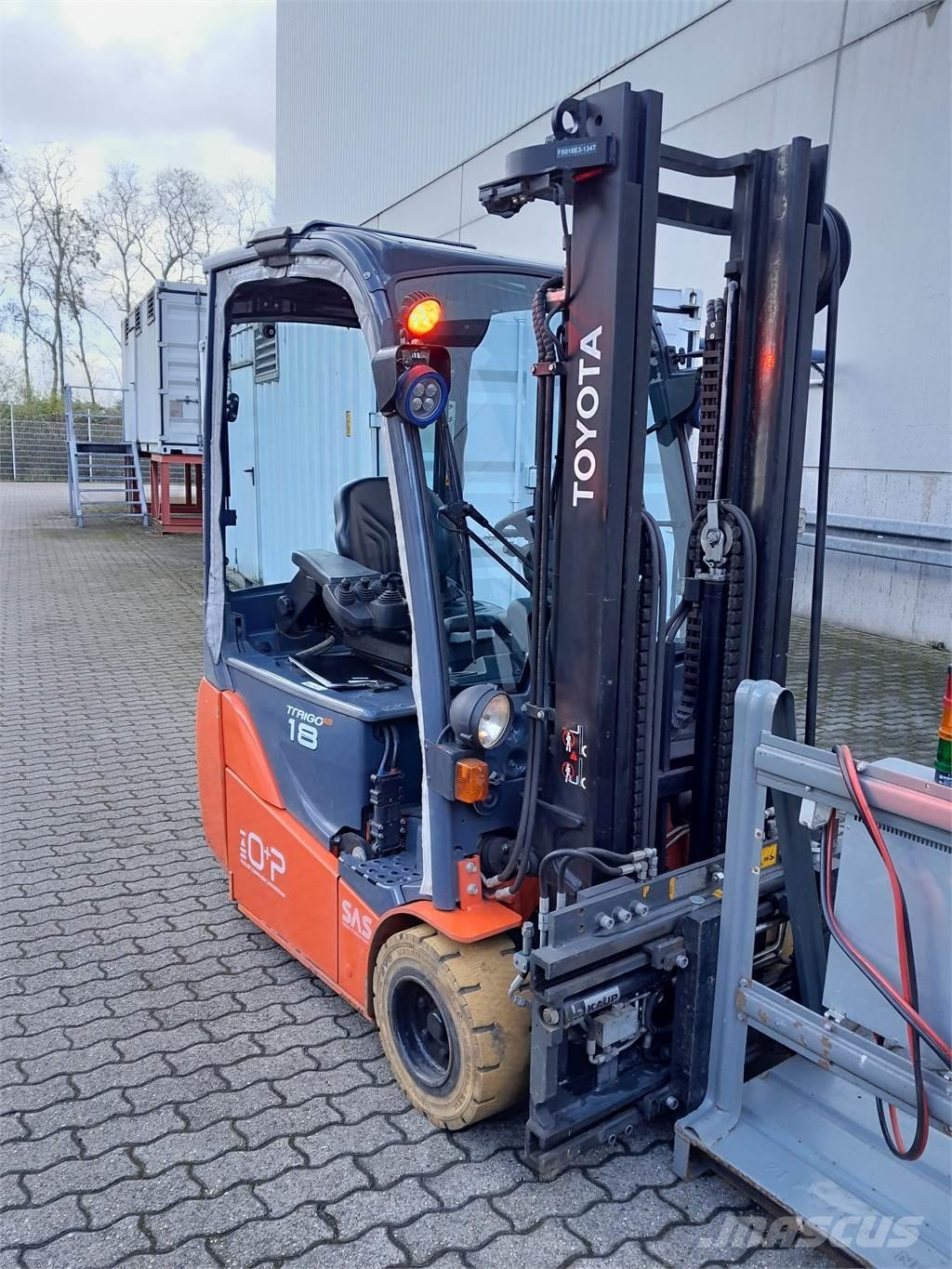 Toyota 8FBEKT18 Elektrostapler