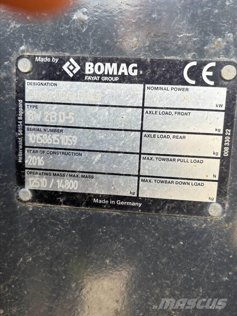 Bomag BW213D-5 Walzenzüge