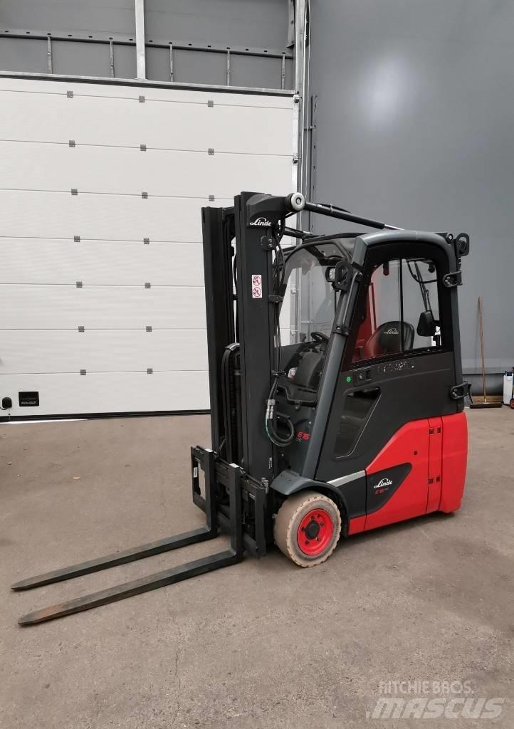 Linde E16C-02 Elektrostapler
