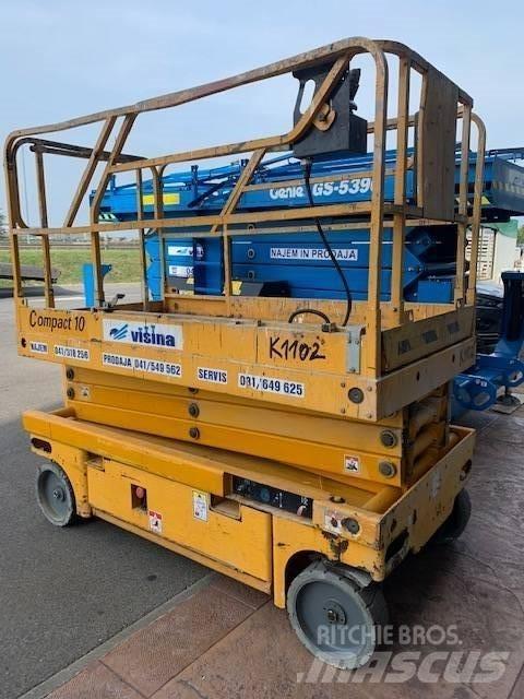 Haulotte Compact 10 Scheren-Arbeitsbühnen