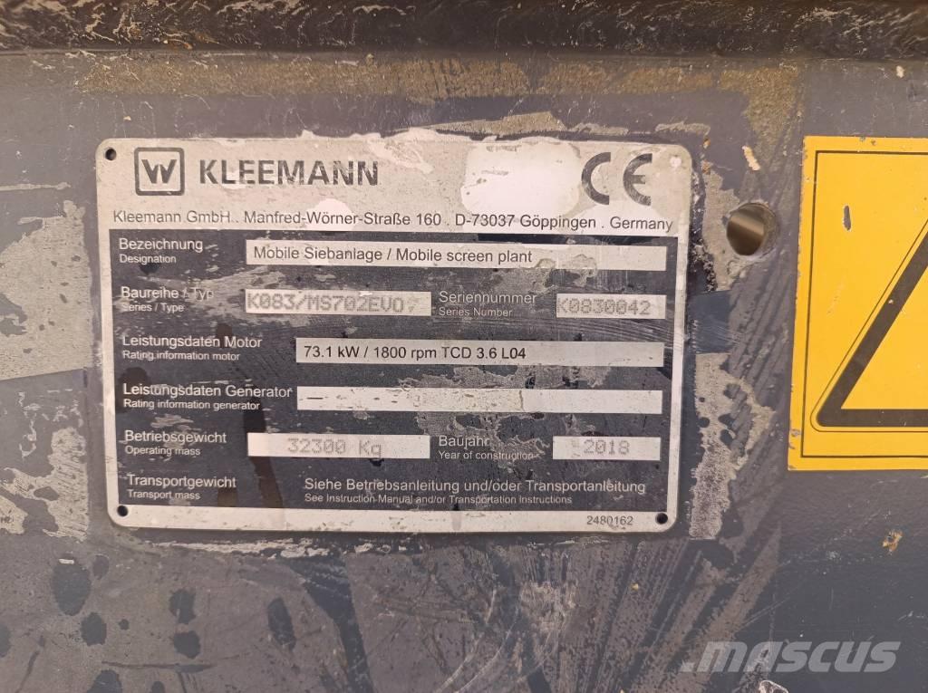 Kleemann MS 702 Evo Mobile Siebanlagen