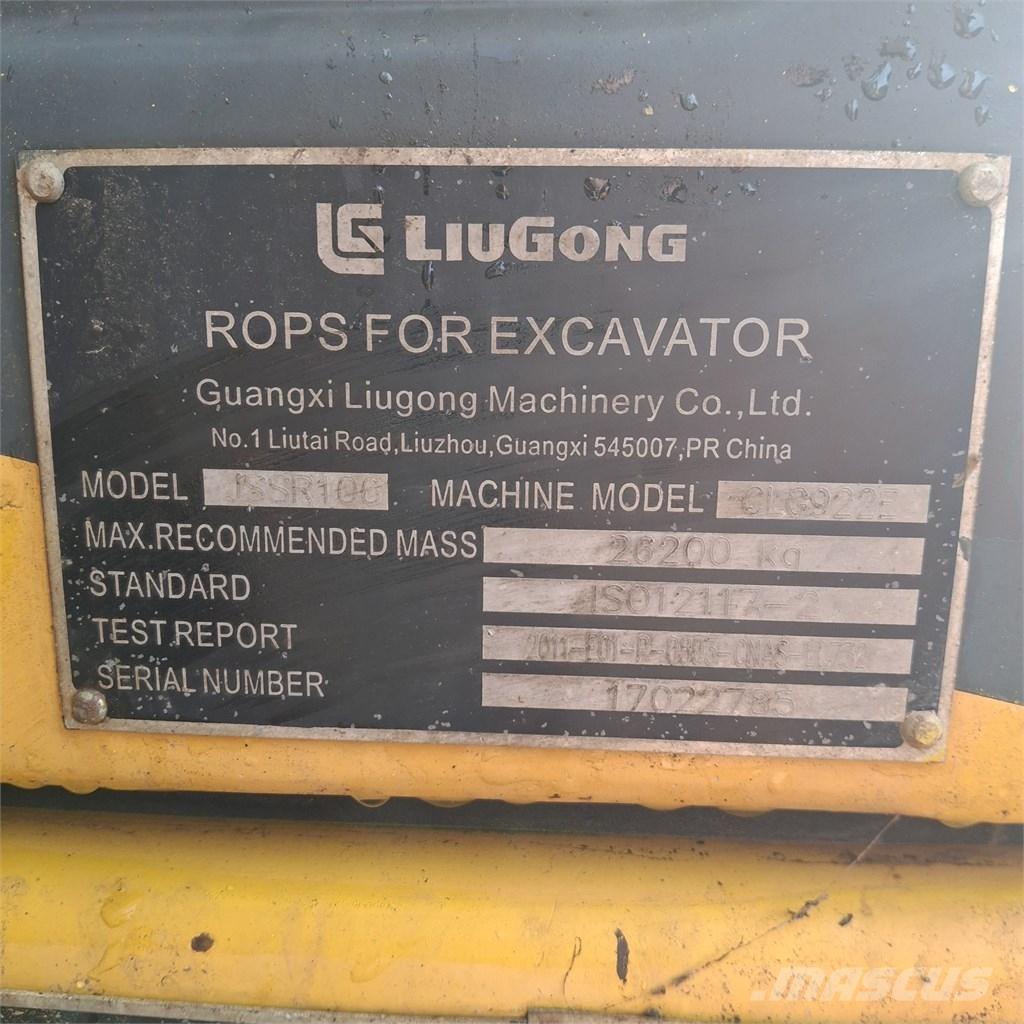 LiuGong 922 F Raupenbagger