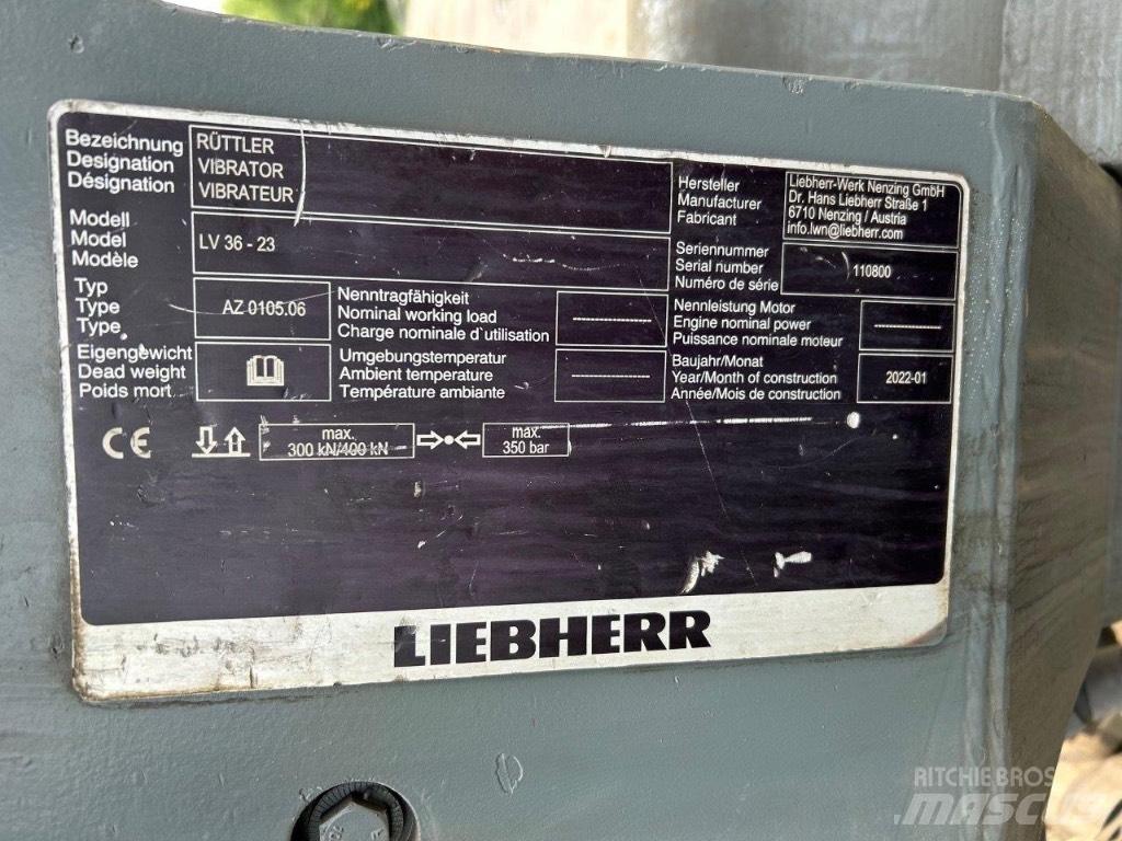 Liebherr LV36 Vibrationsramme