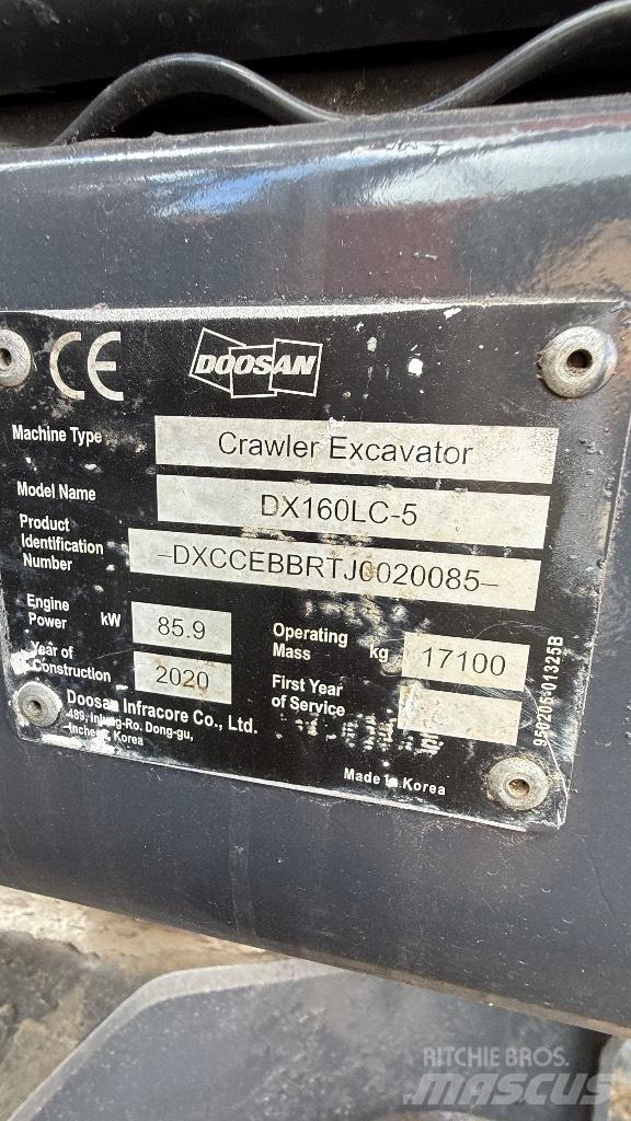 Doosan DX160LC-5 Raupenbagger