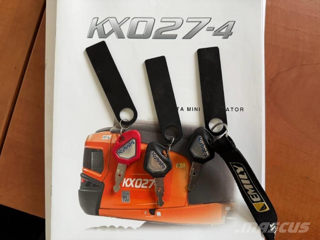 Kubota KX 027-4 Minibagger < 7t