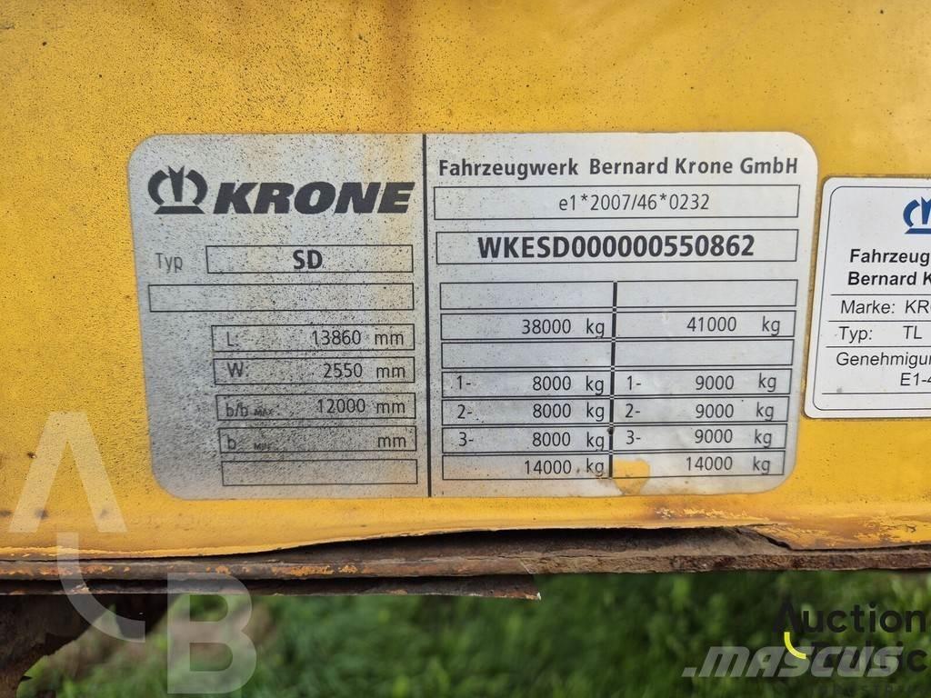 Krone SD Curtainsiderauflieger