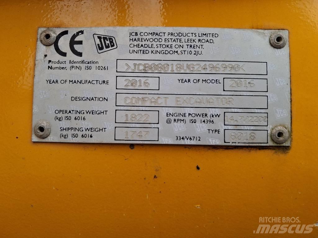 JCB 8018 CTS Minibagger < 7t