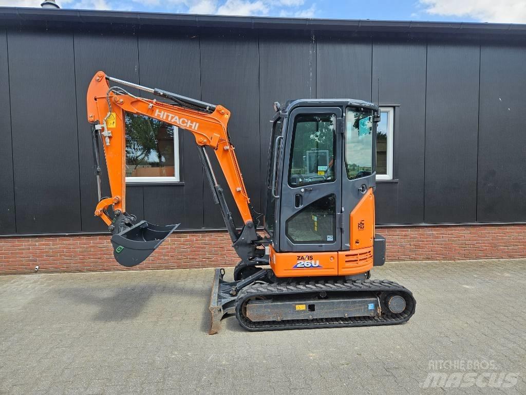 Hitachi ZX 26 Minibagger < 7t