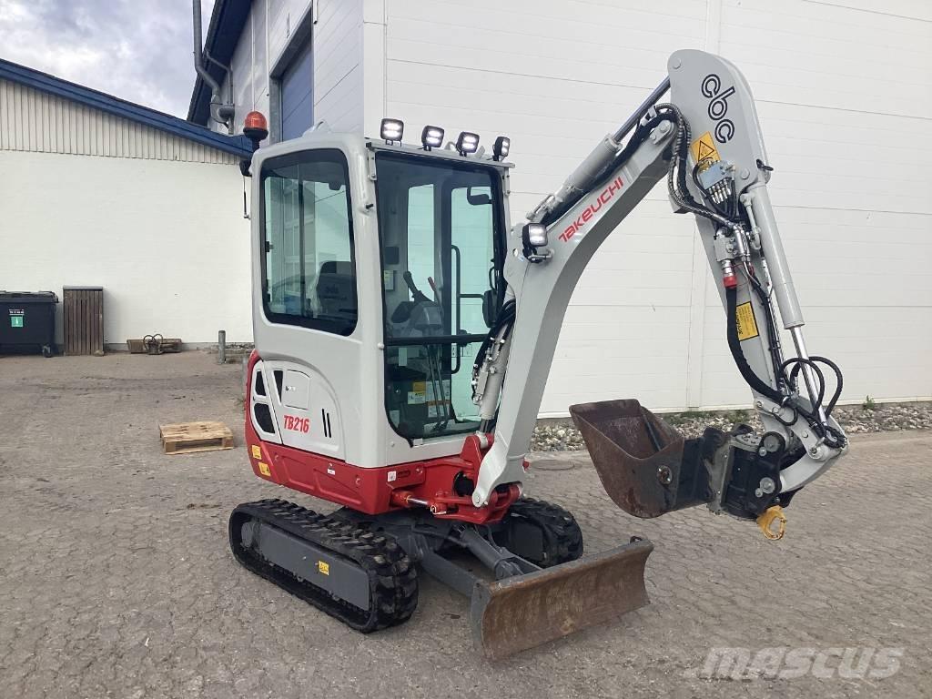Takeuchi TB 216 Minibagger < 7t
