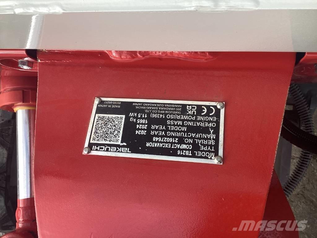 Takeuchi TB 216 Minibagger < 7t
