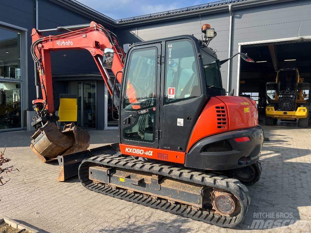Kubota KX 080-4 Midibagger  7t - 12t