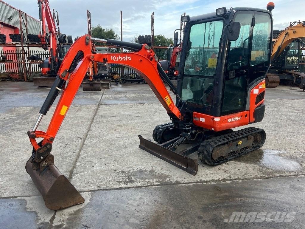 Kubota KX 018-4 Minibagger < 7t