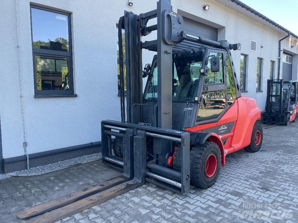 Linde H80T-03/1100 Gasstapler