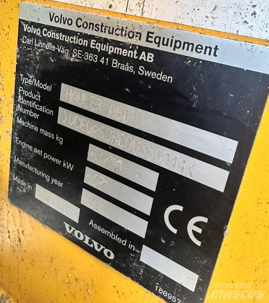 Volvo A 60 H Dumper - Knickgelenk