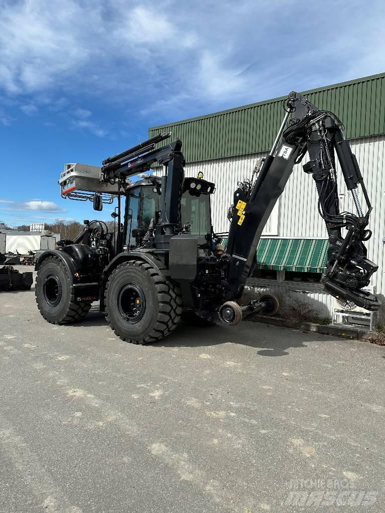 Huddig 1260D Rail Baggerlader