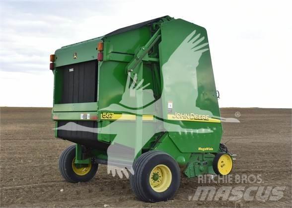 John Deere 567 Rundballenpressen