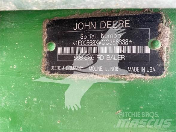 John Deere 568 Rundballenpressen