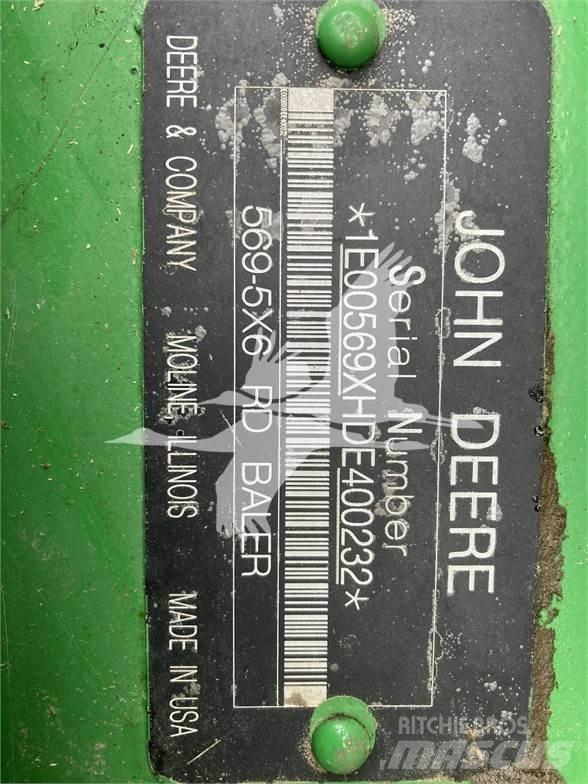 John Deere 569 Rundballenpressen