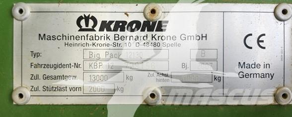 Krone BP12130 Quaderpressen