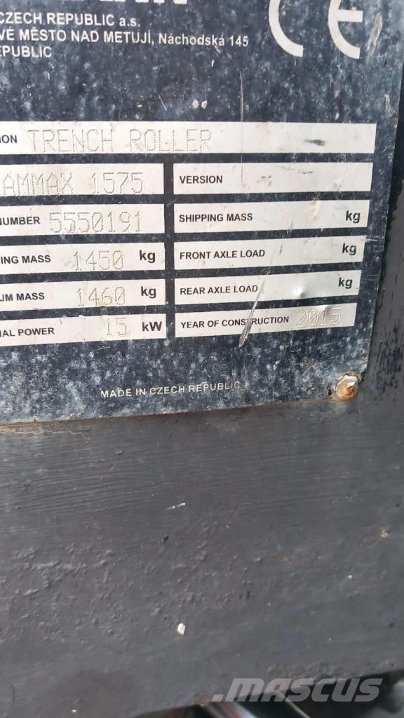 Rammax 1575 Erdbauwalzen