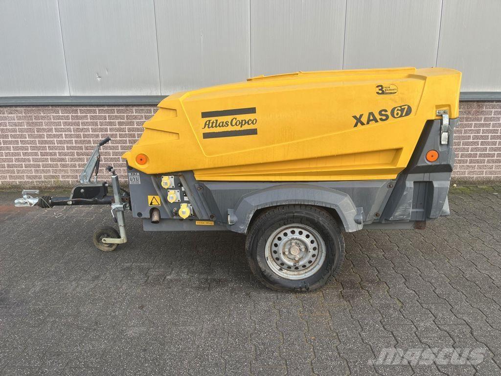 Atlas Copco XAS67 Kompressoren